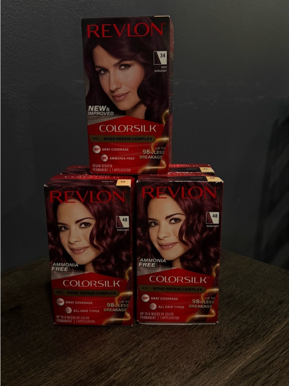 Revlon Colorsilk Permanent Hair Color - Burgundy Shades